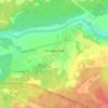 Октябрьский topographic map, elevation, terrain