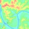 Mylneford topographic map, elevation, terrain