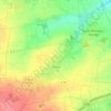 Cheux topographic map, elevation, terrain