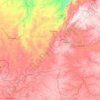 Mutshatsha topographic map, elevation, terrain
