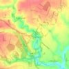 Glympton topographic map, elevation, terrain