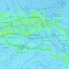 IJsselmonde topographic map, elevation, terrain