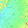 Pelarco topographic map, elevation, terrain