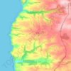Morwenstow topographic map, elevation, terrain
