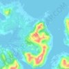 Gimsøya topographic map, elevation, terrain