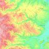 Рута topographic map, elevation, terrain