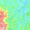 Paiolinho topographic map, elevation, terrain