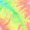 夏官营镇 topographic map, elevation, terrain