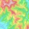 Gottasecca topographic map, elevation, terrain