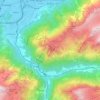 Gündlischwand topographic map, elevation, terrain
