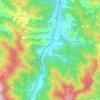 Bagnasco topographic map, elevation, terrain
