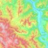 Аносинское сельское поселение topographic map, elevation, terrain