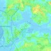 27619 topographic map, elevation, terrain