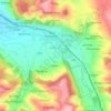 Rohrbach topographic map, elevation, terrain