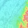 Achern topographic map, elevation, terrain