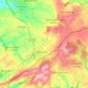 Torigny-les-Villes topographic map, elevation, terrain