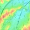 Bow Bowing topographic map, elevation, terrain