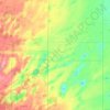 Municipio de Winifreda topographic map, elevation, terrain
