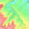 Fléchin topographic map, elevation, terrain