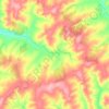Амзибашевский сельсовет topographic map, elevation, terrain