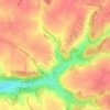 Cailly topographic map, elevation, terrain