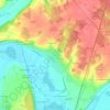 Villiers-sur-Loir topographic map, elevation, terrain