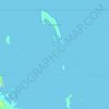 Pulau Banyak topographic map, elevation, terrain
