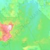 Colina Verde topographic map, elevation, terrain