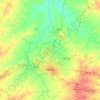 Raipur Tahsil topographic map, elevation, terrain