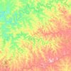 Marquinho topographic map, elevation, terrain