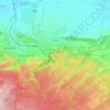 Rieder topographic map, elevation, terrain