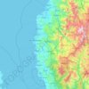 La Union topographic map, elevation, terrain
