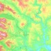 Municipio de Junín de los Andes topographic map, elevation, terrain