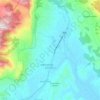 Spigno Saturnia topographic map, elevation, terrain