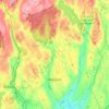 Weston topographic map, elevation, terrain