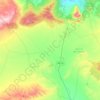 El Ma Labiodh topographic map, elevation, terrain