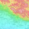 Nainital topographic map, elevation, terrain