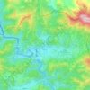 Bera topographic map, elevation, terrain