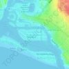 Balboa Island topographic map, elevation, terrain
