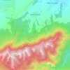 Kraygortsi topographic map, elevation, terrain