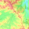 Braunstone topographic map, elevation, terrain