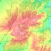 Maceira topographic map, elevation, terrain