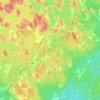 Italy Cross topographic map, elevation, terrain