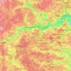 Одинцовский городской округ topographic map, elevation, terrain