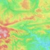 Albas topographic map, elevation, terrain