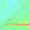 Cajazeirinhas topographic map, elevation, terrain