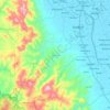 Bugallon topographic map, elevation, terrain