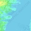 Forked River topographic map, elevation, terrain