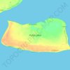 Pulau Lakor topographic map, elevation, terrain