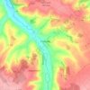 Prêtreville topographic map, elevation, terrain